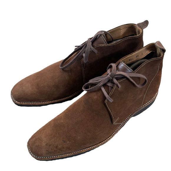 Grenson Scout Brown Chukka Suede Boots main image 7